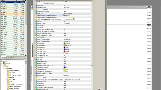 Dashboard RSI Multicurrency (ver. 3.50 for MT4 & MT5) смотреть онлайн