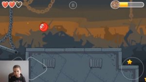 RED BALL 4 | Прохождение игры про Красного шарика. 31-41 уровни.
