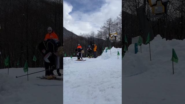 Красная поляна🚀 #скиальпинизм #горы #горныелыжи #сноуборд #горные смотреть онлайн