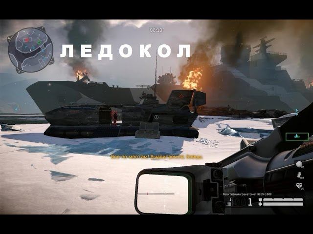 Warface - Ледокол( Сложная ) Прохождение за снайпера с M14 Crazy Horse смотреть онлайн