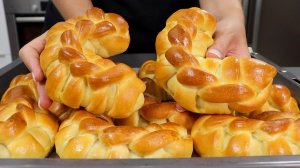 Пеку БУЛОЧКИ С ВИШНЕЙ. Делюсь рецептом удачного дрожжевого теста и густой вишнёвой начинки