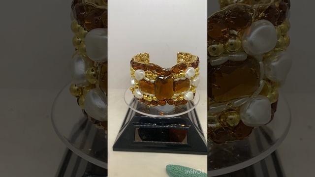 Браслет под Раухтопаз