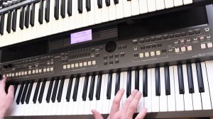 " Как На Войне" Агата Кристи  кавер  на синтезаторе Yamaha psr s 670