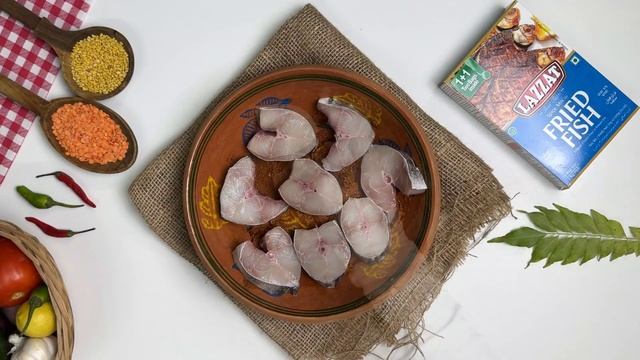 LAZZAT Fried Fish Masala Cooking Video 30 SEC смотреть онлайн