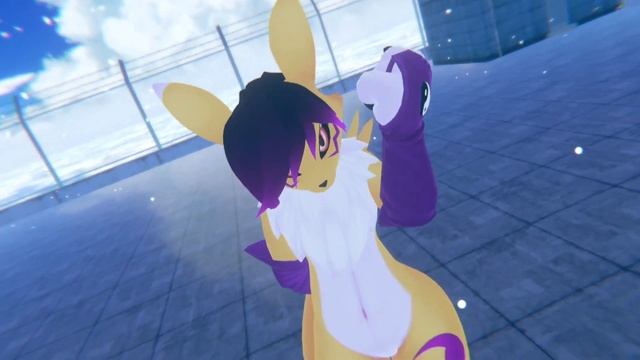 MMD-Girls VRChat Renamon Zuta レナモン смотреть онлайн
