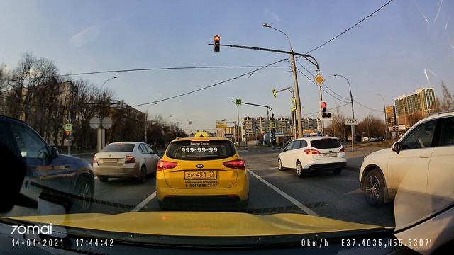 70mai A800S пример записи смотреть онлайн