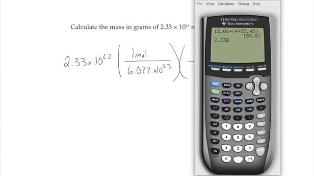 Calculate the mass in grams of 2.33 × 1022 molecules of CCl4. смотреть онлайн
