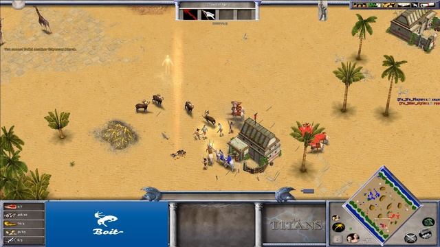 Player vs Mor - Age of Mythology: The Titans (Game 1) смотреть онлайн
