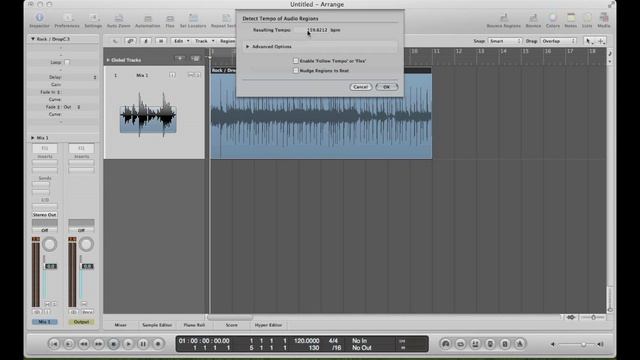 Logic Pro Guide | How To Detect Tempo (Beat Detector) смотреть онлайн