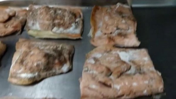 ГОРБУША НА ОВОЩНОЙ ПОДУШКЕ.