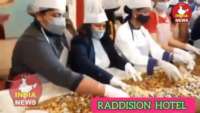 Gachibowli Raddison Hotel Cake Mixing Program 2021ll India News 24/7