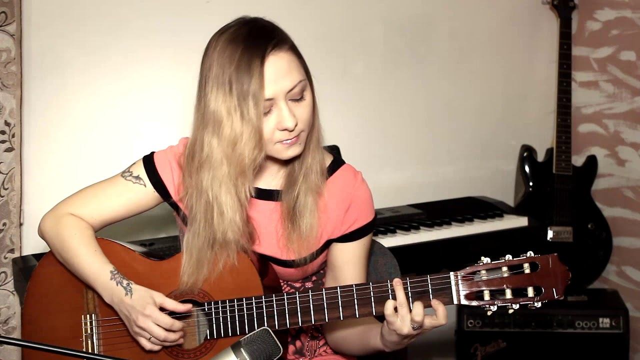 Белый шиповник - из рок-оперы "Юнона и Авось" | На гитаре смотреть онлайн