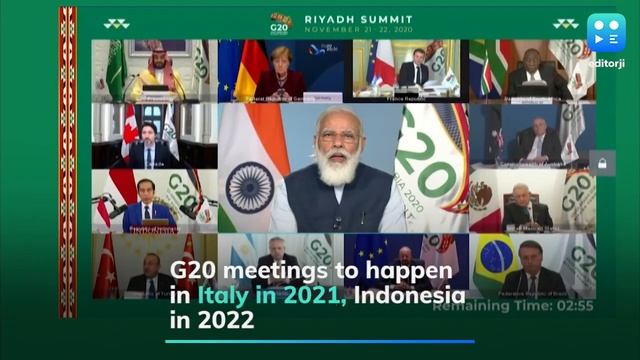 India to host G20 summit in 2023 after Italy, Indonesia смотреть онлайн