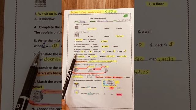 Ikinci Sinif KSQ  5-i Izlemeden Yazmayin!