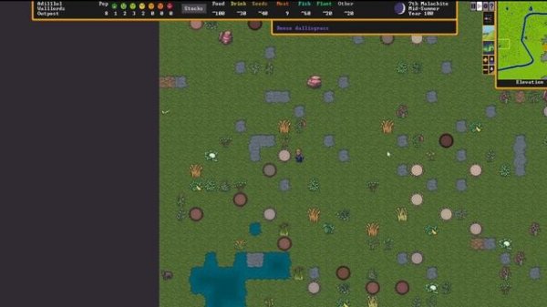 Dwarf Fortress - запись стрима #1