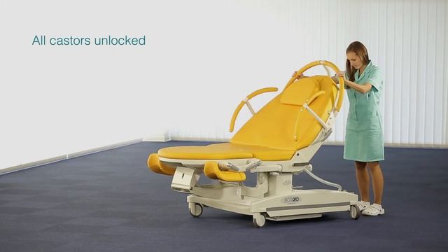AVE Active Birthing Bed - Brakes