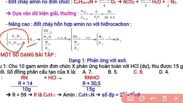 Hướng Dẫn Giải Bài Tập Amin.