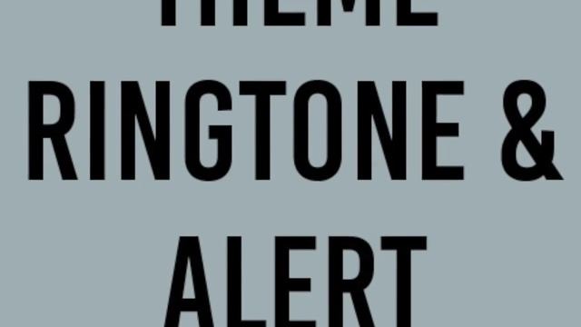 Justified Theme Ringtone and Alert смотреть онлайн