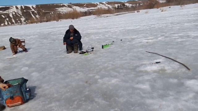 Солнце, лёд, рыба, где-то под нами!