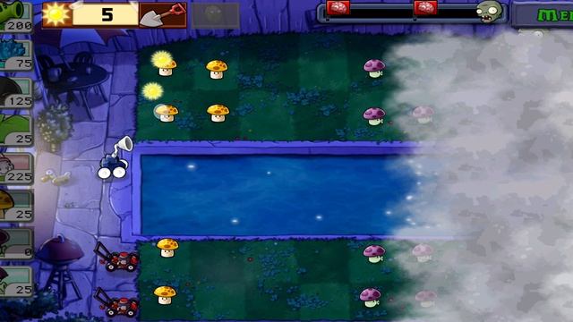 Plants vs Zombies Растения против Зомби Бассейн, туман, сложно смотреть онлайн