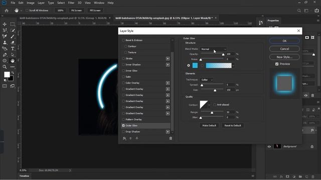 Neon Light Effect | Photoshop Tutorial | Tips & Tricks смотреть онлайн