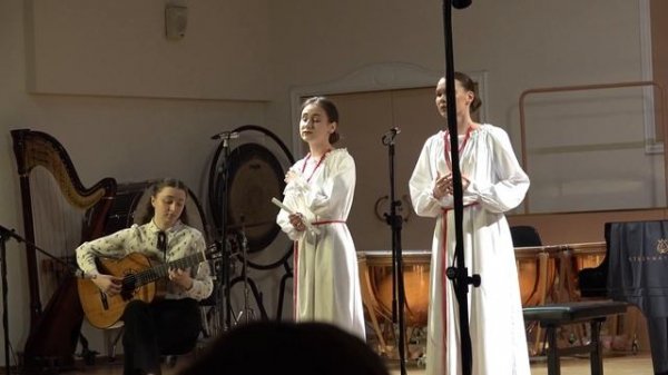 Песня Саратовской области "Дунули, грянули" - исп. Аэлита Азина и Владислава Попова