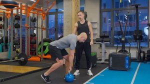 Румынская тяга на одну ногу