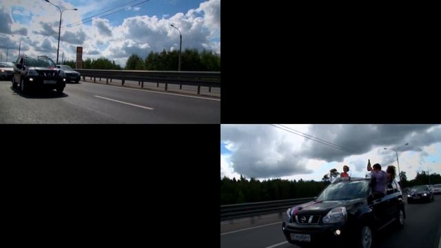 Клип кортеж Сергей и Алина смотреть онлайн