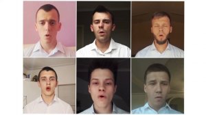 Пение братьев "Вновь у Голгофы склоняюсь я"