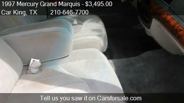 1997 Mercury Grand Marquis GS - for sale in San Antonio, TX смотреть онлайн