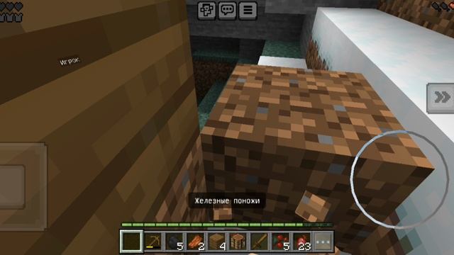 Выживание в Minecraft.