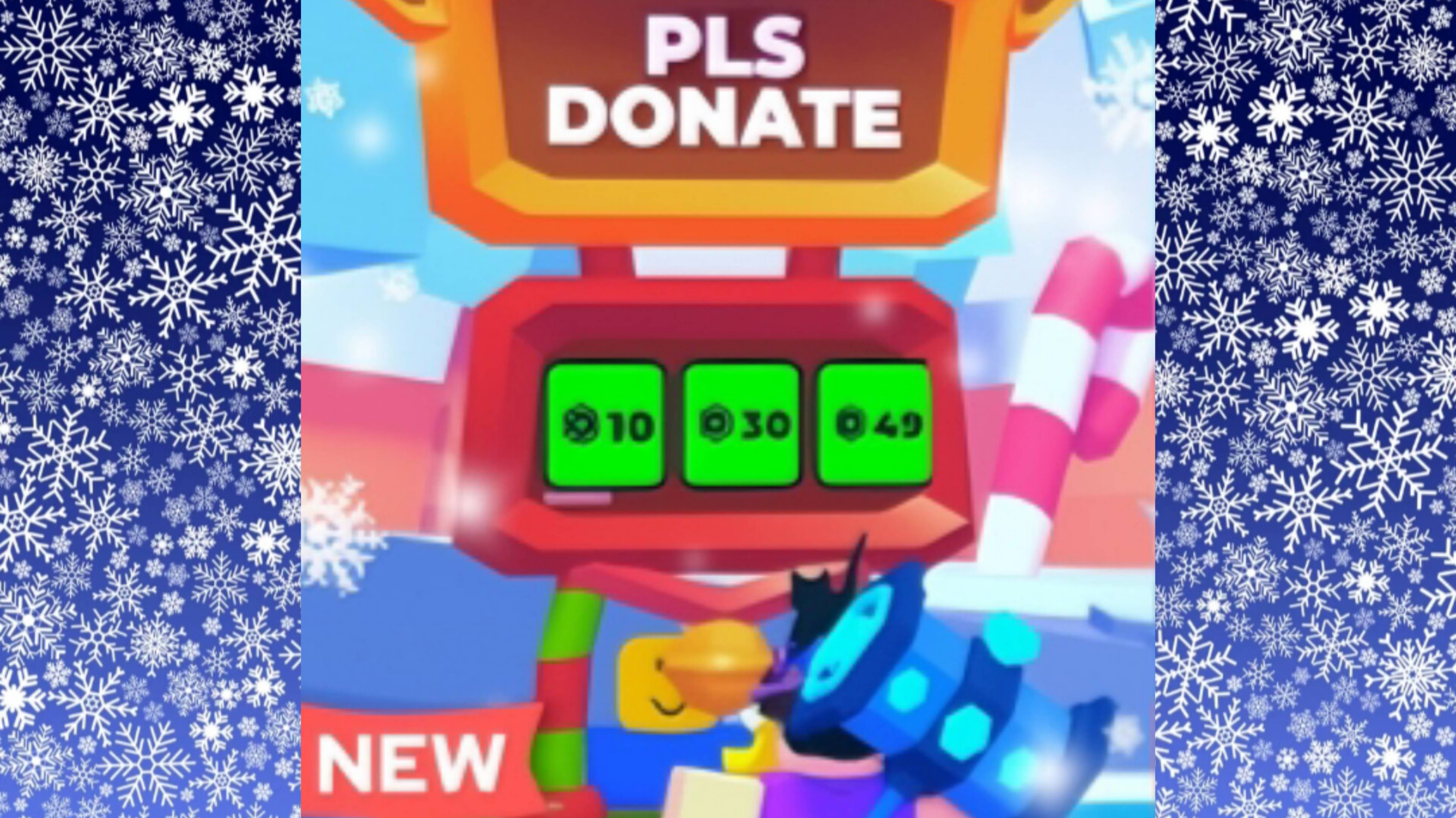 ВЫШЛО НОВОЕ НОВОГОДНИЕ ОБНОВЛЕНИЕ В PLS DONATE РОБЛОКС! ОБНОВЛЕНИЕ PLS DONATE 2024-2025!