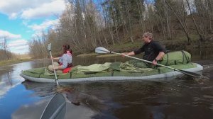 Поход на байдарке по реке Тудовка, май 2021 г.