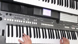 ВОЗВРАЩЕНИЕ БУДУЛАЯ МУЗЫКА НА СИНТЕЗАТОРЕ YAMAHA PSR s670
