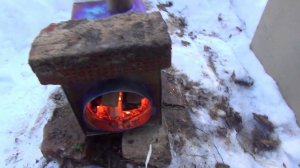 Испытание титановой печки