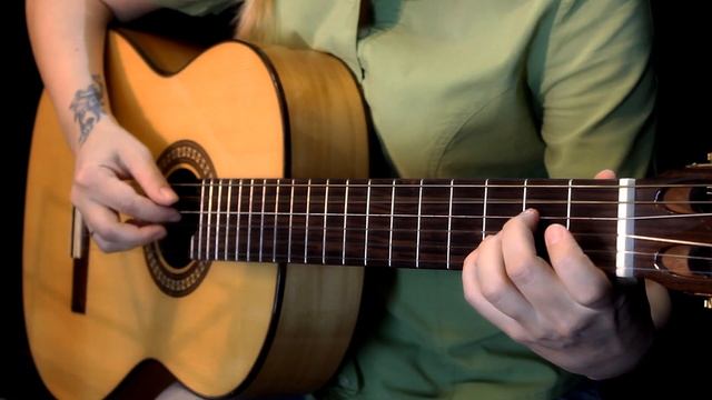 Из м/ф Чебурашка (Пусть бегут неуклюже) | Fingerstyle cover смотреть онлайн
