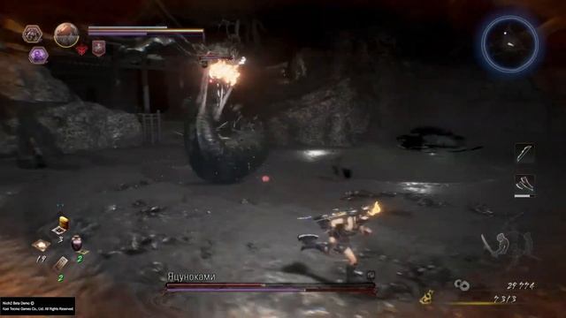 Толстый удав. YATSU-NO-KAMI (NIOH 2 BETA) смотреть онлайн