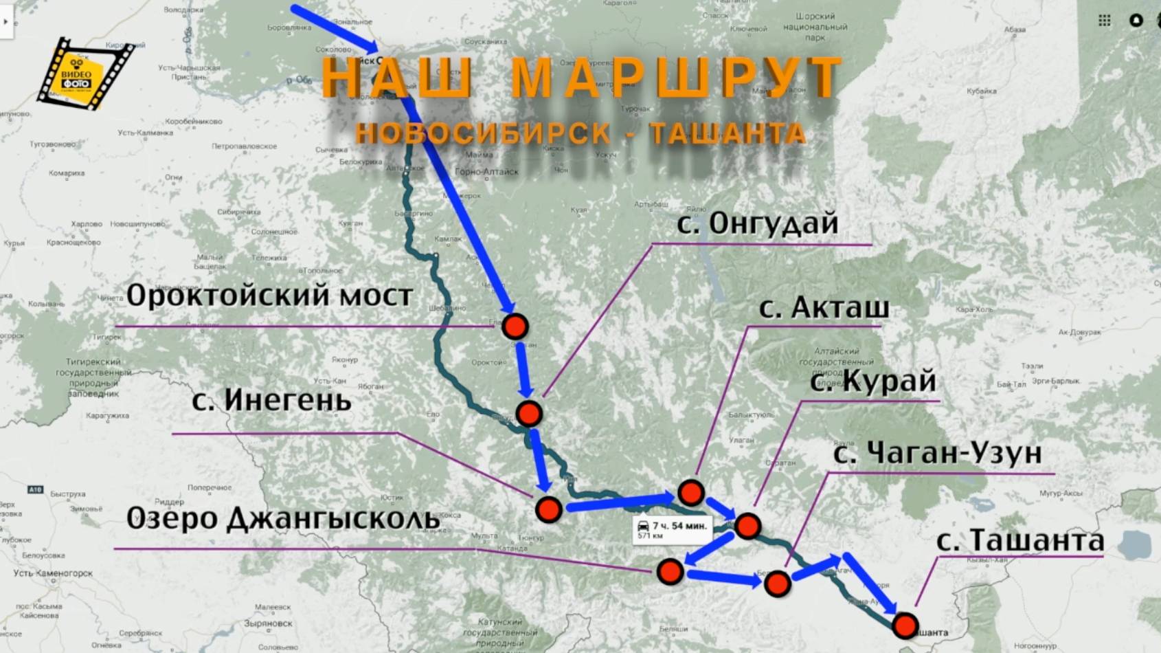Горный Алтай. Своим ходом по дорогам Горного Алтая до границы с Монголией