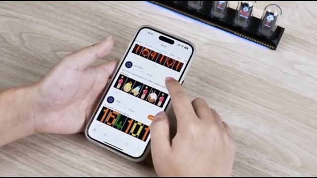 Ламповые часы с Ips дисплеями #часы #подарок #ips #nixietube #монитор #clock  #обзор #diy