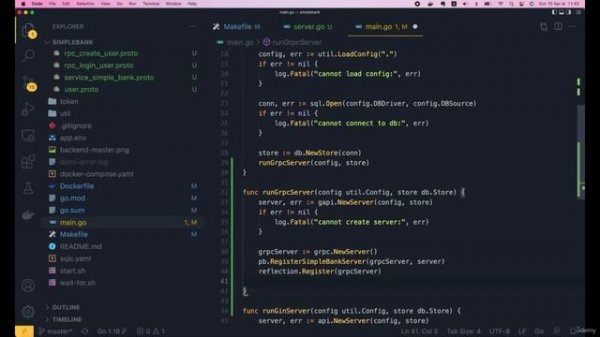 005 Как запустить golang gRPC-сервер и вызвать его API