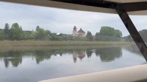 Москва-Архангельск по воде:(эпизод8: Самый опасный участок реки, берега 100м, не смогли заякориться)