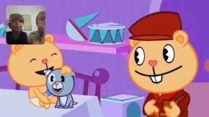 Реакция на Happy Three Friends