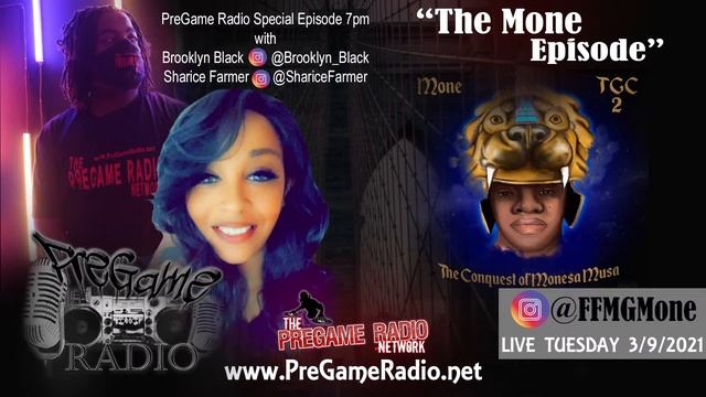 PreGame Radio with Brooklyn Black & Sharice Farmer | The Mone Episode смотреть онлайн