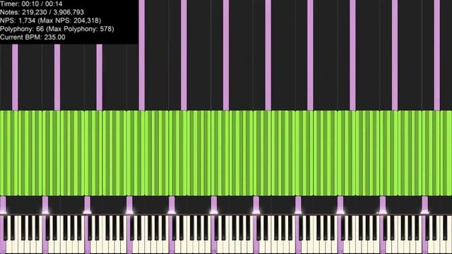 [Black MIDI/Zenith MIDI] Paprika's 2.6 Trillion Lag Tester REBLACKED || 3 Million Notes смотреть онлайн