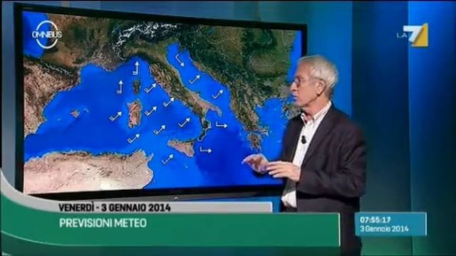 Le previsioni del tempo di venerdì 3 gennaio 2014 смотреть онлайн
