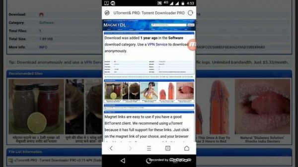 How to download torrent file on any browser's