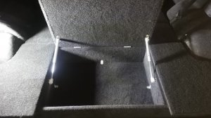 Фальшпол для нивы 21214 в полный салон!