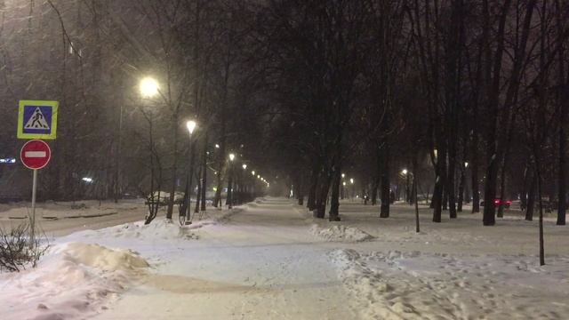 Ночной снегопад смотреть онлайн