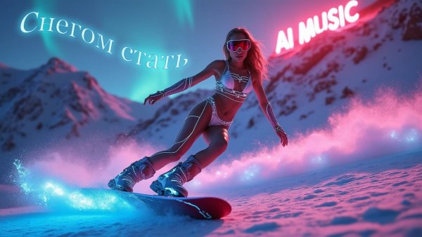 AI music - Снегом стать