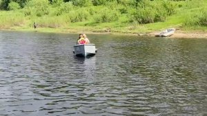 Москва-Архангельск по воде:(эпизод 12: Попали в настоящий шторм на реке!)